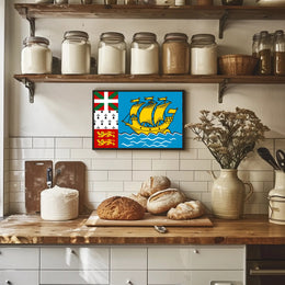 Saint Pierre and Miquelon Heritage Cultural or Heritage Poster PosterGoat