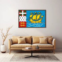 Saint Pierre and Miquelon Heritage Cultural or Heritage Poster PosterGoat