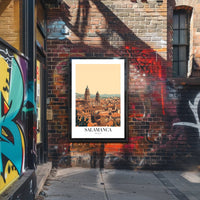 Salamanca Cityscape Artistry in Urban or Cityscape Poster PosterGoat