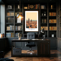 Salamanca Cityscape Artistry in Urban or Cityscape Poster PosterGoat