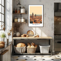 Salamanca Cityscape Artistry in Urban or Cityscape Poster PosterGoat
