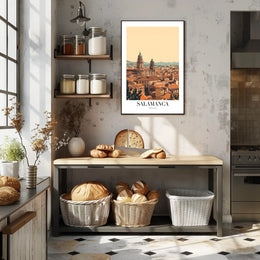 Salamanca Cityscape Artistry in Urban or Cityscape Poster PosterGoat