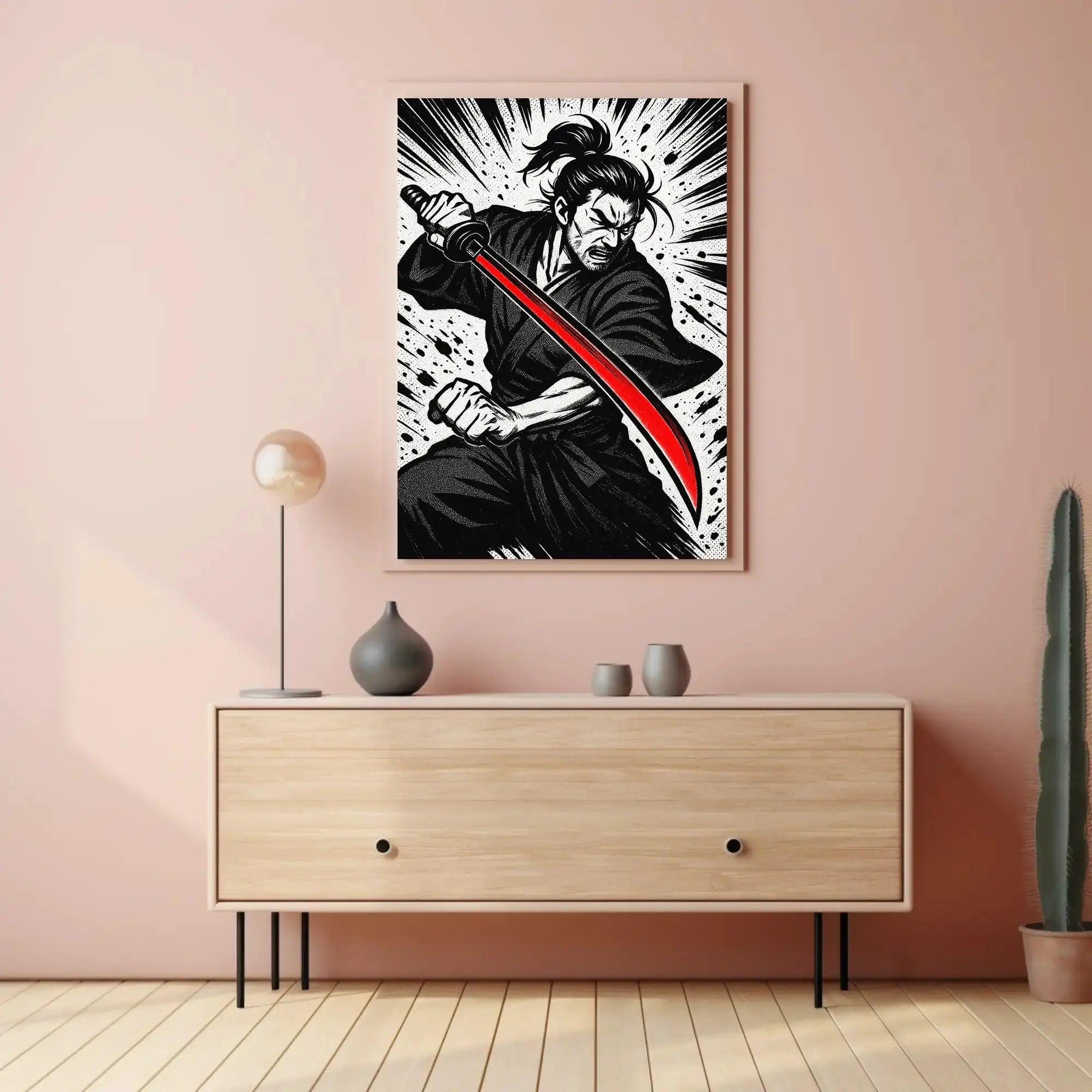 Samurai Katana Warrior Cultural or Heritage Poster PosterGoat