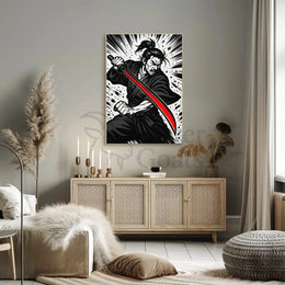Samurai Katana Warrior Cultural or Heritage Poster PosterGoat