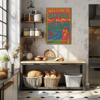 San Jose Retro Travel Poster PosterGoat