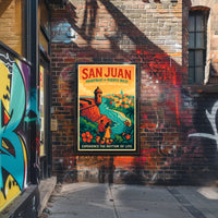 San Juan Heartbeat of Puerto Rico Poster PosterGoat