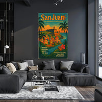 San Juan The Heartbeat of Puerto Rico Poster PosterGoat