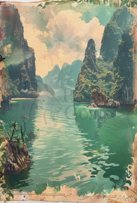 Scenic Adventure Nostalgia Travel Poster PosterGoat