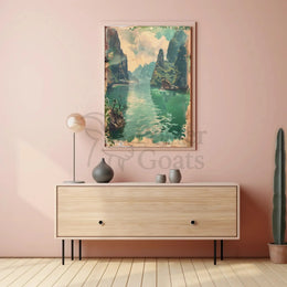 Scenic Adventure Nostalgia Travel Poster PosterGoat