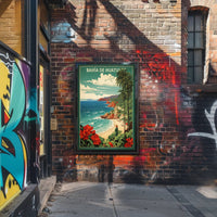 Scenic Bahía de Huatulco Travel Poster PosterGoat