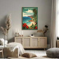 Scenic Bahía de Huatulco Travel Poster PosterGoat