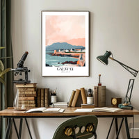 Scenic Galway Ireland Travel Poster PosterGoat