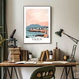 Scenic Galway Ireland Travel Poster PosterGoat