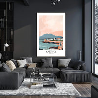 Scenic Galway Ireland Travel Poster PosterGoat