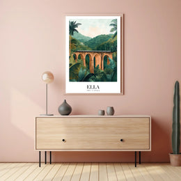 Scenic Railway Journey in Ella Travel Poster PosterGoat