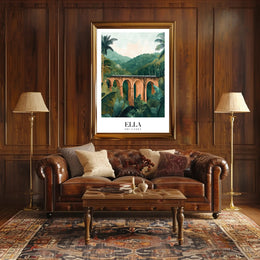 Scenic Railway Journey in Ella Travel Poster PosterGoat