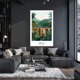 Scenic Railway Journey in Ella Travel Poster PosterGoat