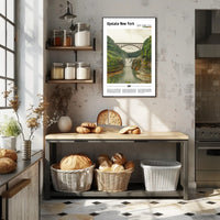 Scenic View of Upstate New York Travel Poster PosterGoat