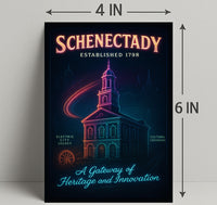 Schenectady A Gateway of Heritage and Innovation Poster PosterGoat
