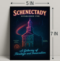 Schenectady A Gateway of Heritage and Innovation Poster PosterGoat
