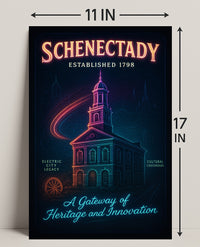 Schenectady A Gateway of Heritage and Innovation Poster PosterGoat