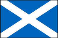 Scottish Saltire Flag Poster Celebrating National Pride PosterGoat