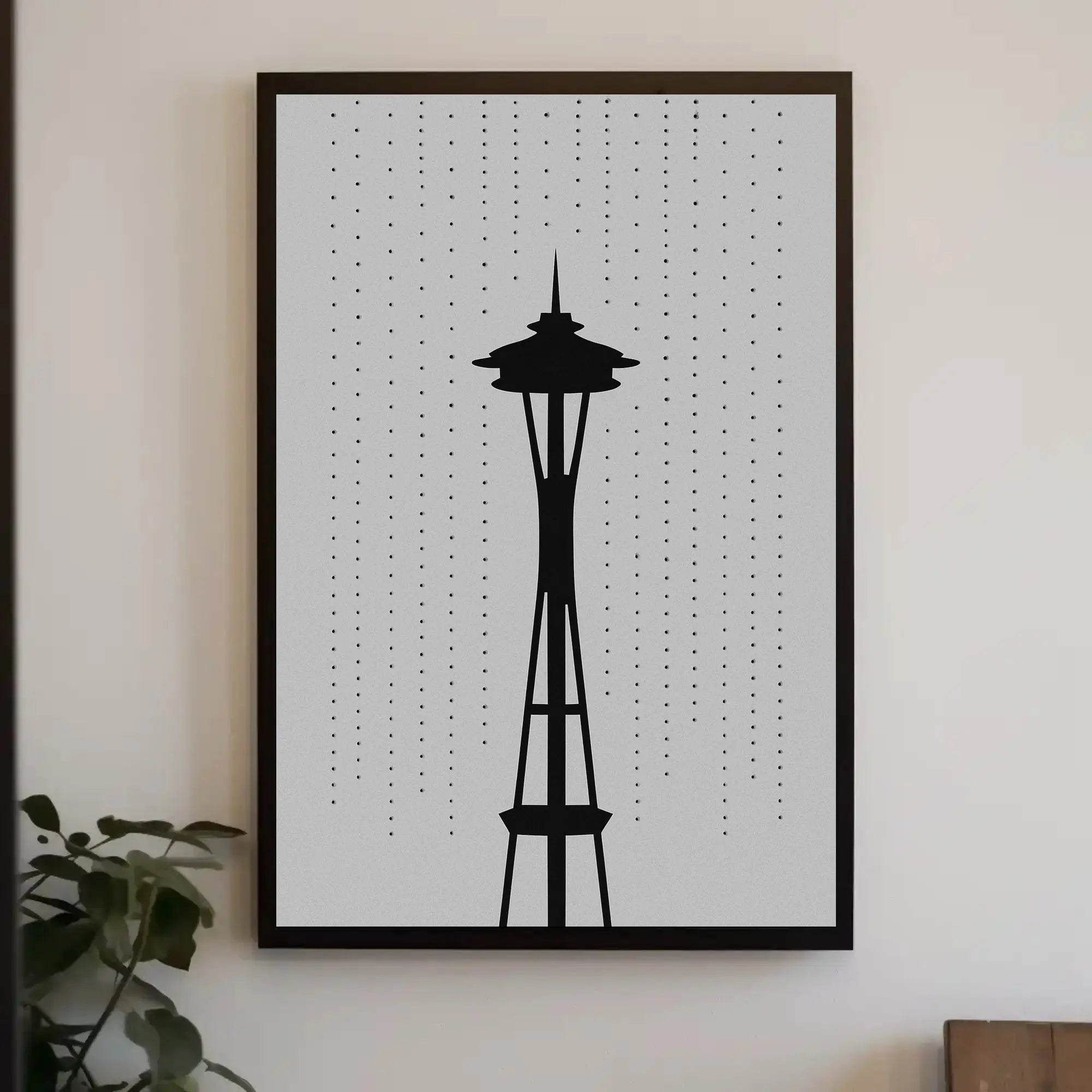 Seattle's Iconic Space Needle Travel Poster PosterGoat