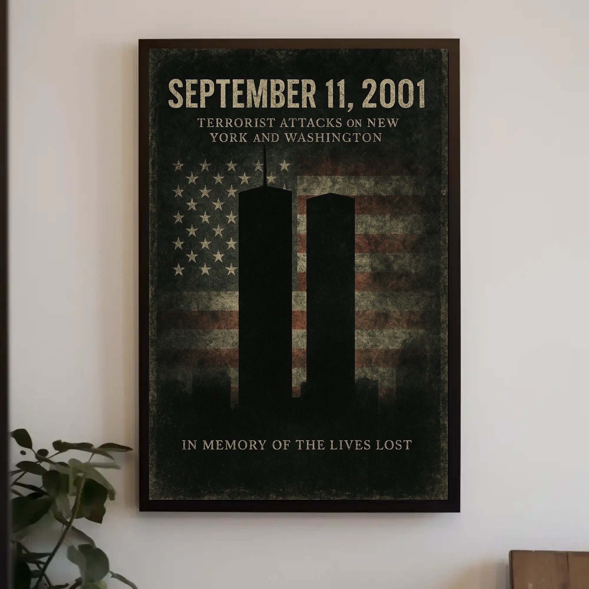 September 11, 2001 In Memory Poster PosterGoat
