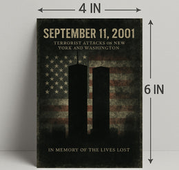 September 11, 2001 In Memory Poster PosterGoat