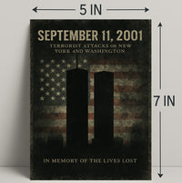 September 11, 2001 In Memory Poster PosterGoat