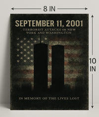 September 11, 2001 In Memory Poster PosterGoat