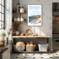 Serene Coastal Landscape of St Andrews Travel Poster PosterGoat