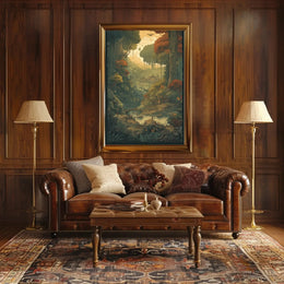 Serene Forest Escape Cultural or Heritage Poster PosterGoat