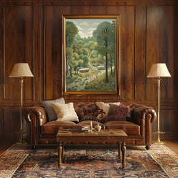 Serene Forest Retreat Vintage National Park Poster PosterGoat