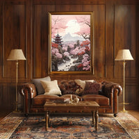 Serene Japanese Landscape Art Cultural or Heritage Poster PosterGoat