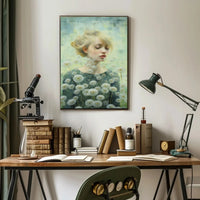 Serene Nature Tranquility with Dandelions Artistic Poster PosterGoat