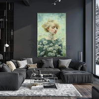 Serene Nature Tranquility with Dandelions Artistic Poster PosterGoat