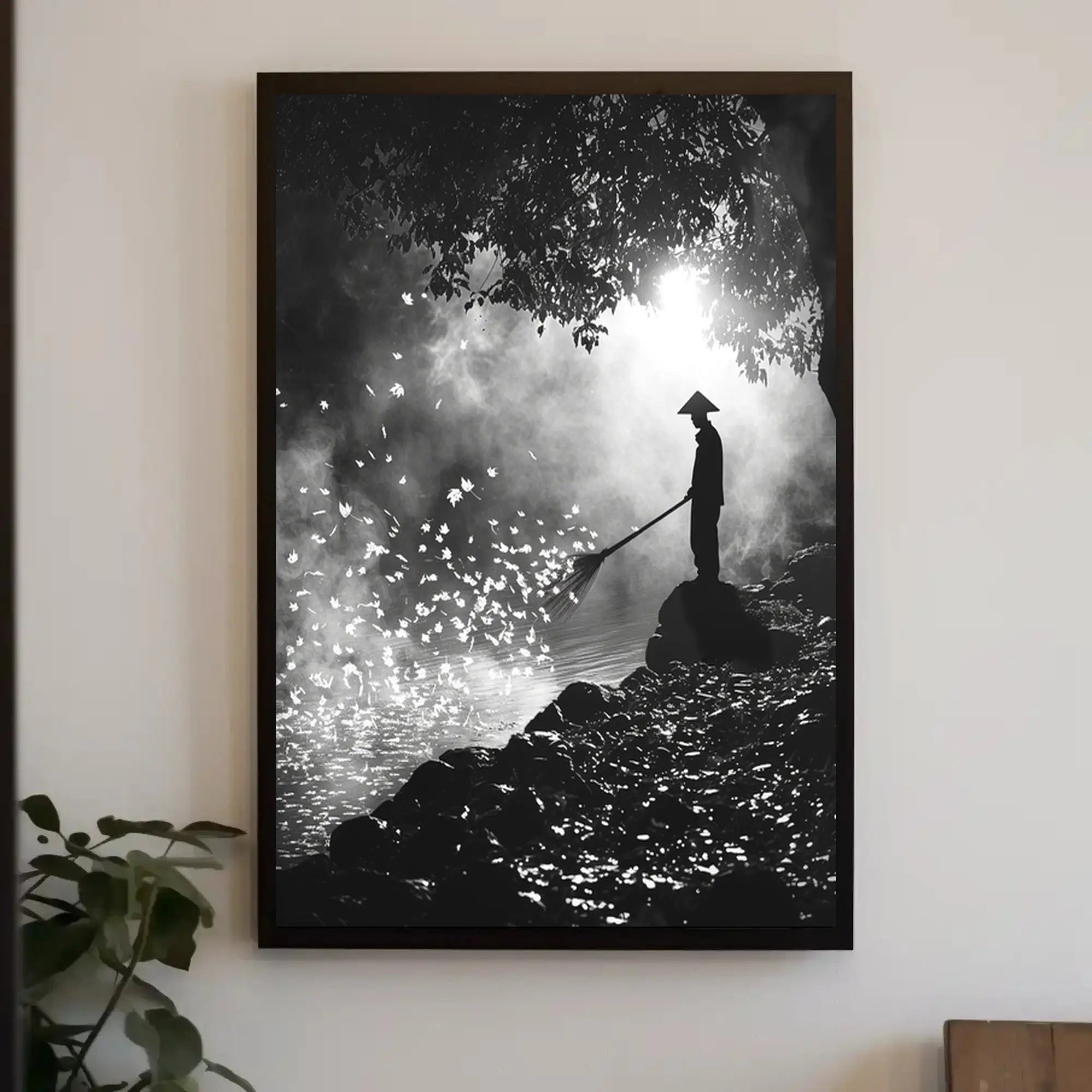 Serene Reflection in Nature Heritage Poster PosterGoat