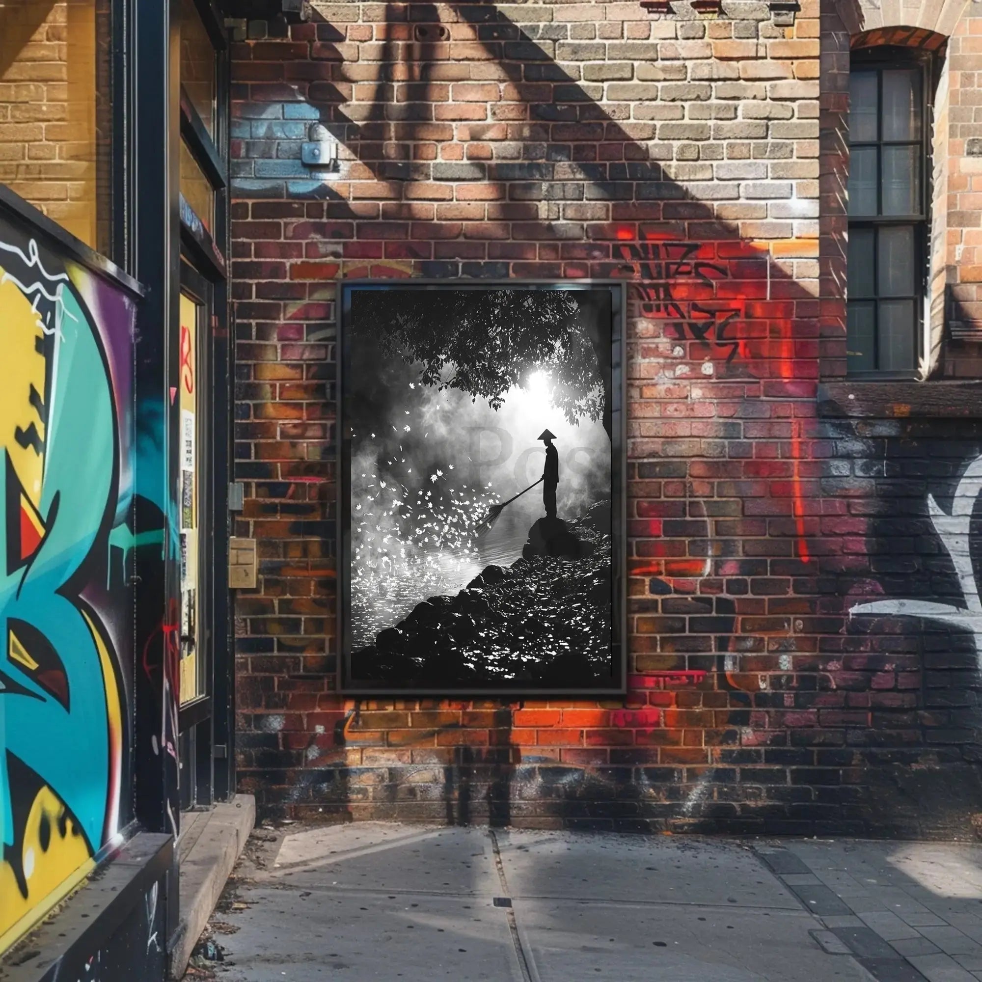 Serene Reflection in Nature Heritage Poster PosterGoat