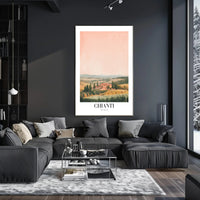 Serene Tuscan Landscape Art: Travel Poster PosterGoat