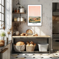 Serene Tuscan Landscape Art: Travel Poster PosterGoat