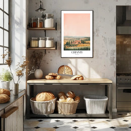 Serene Tuscan Landscape Art: Travel Poster PosterGoat