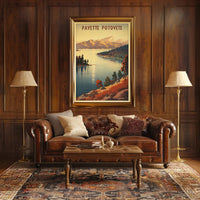 Serene Wilderness Lake National Park Poster PosterGoat