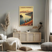 Serene Wilderness Lake National Park Poster PosterGoat
