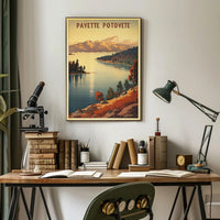 Serene Wilderness Lake National Park Poster PosterGoat