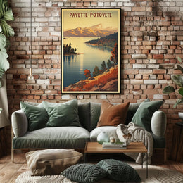 Serene Wilderness Lake National Park Poster PosterGoat