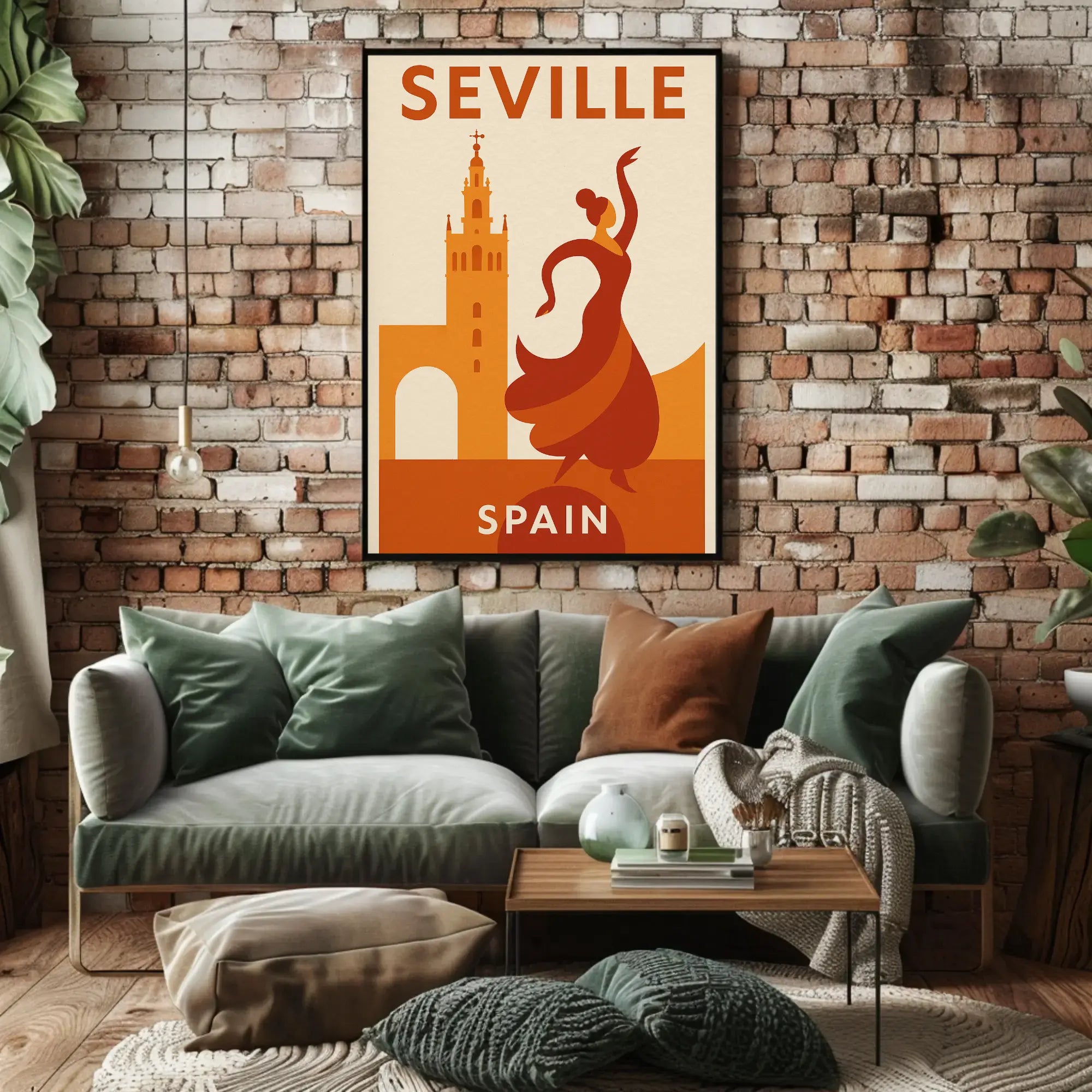 Seville Flamenco Dance Cultural Heritage Poster PosterGoat