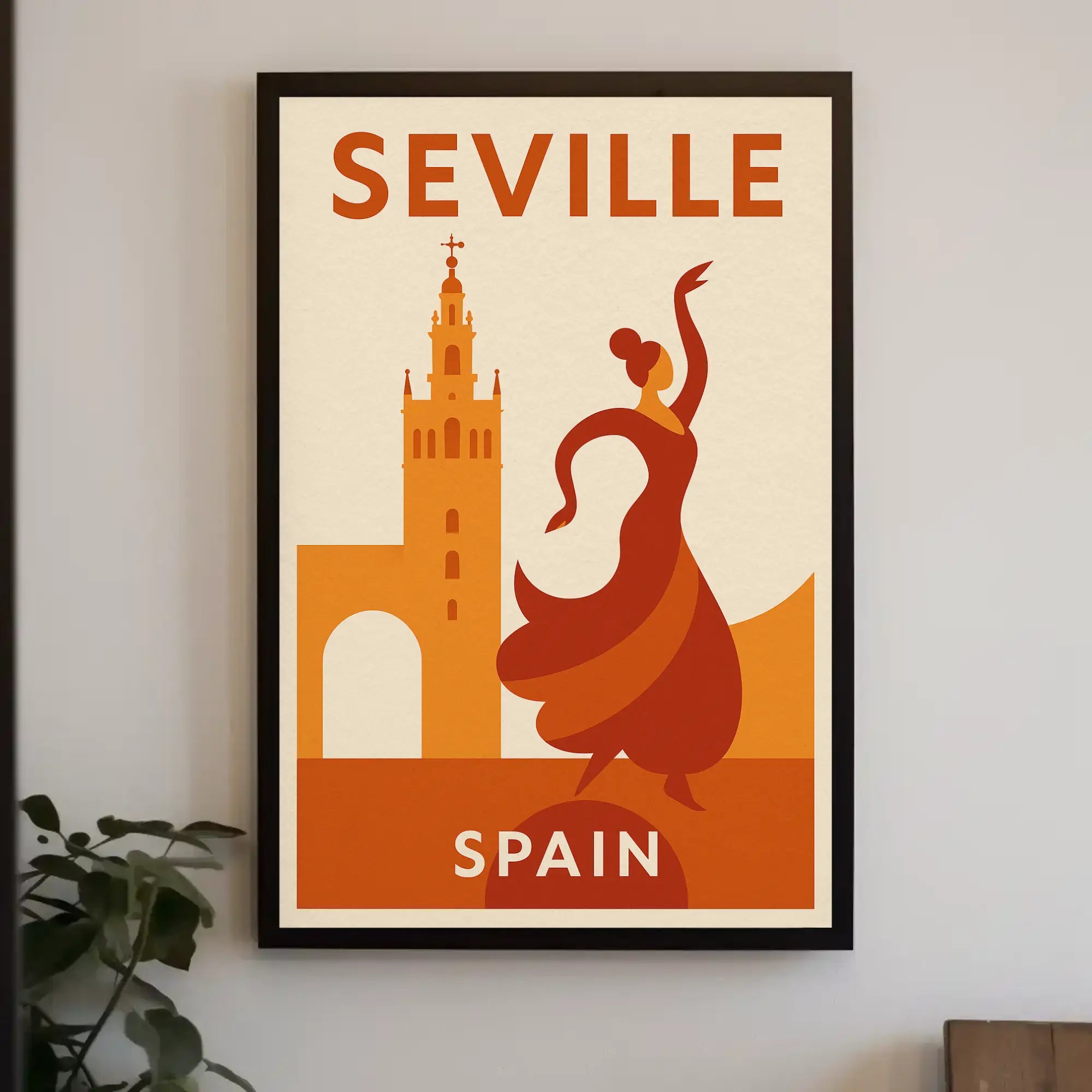 Seville Flamenco Dance Cultural Heritage Poster PosterGoat