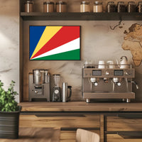 Seychelles Flag Vibrant Patriotic Celebration Design Country Flag Poster PosterGoat