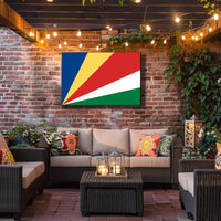 Seychelles Flag Vibrant Patriotic Celebration Design Country Flag Poster PosterGoat